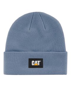 Cat® Label Cuff Beanie hellblau